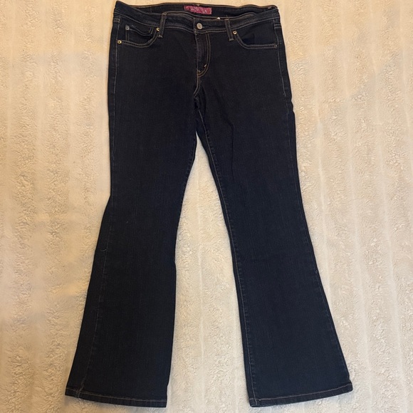 Levi's Women's Black Flare Jeans - Picture 1 of 6